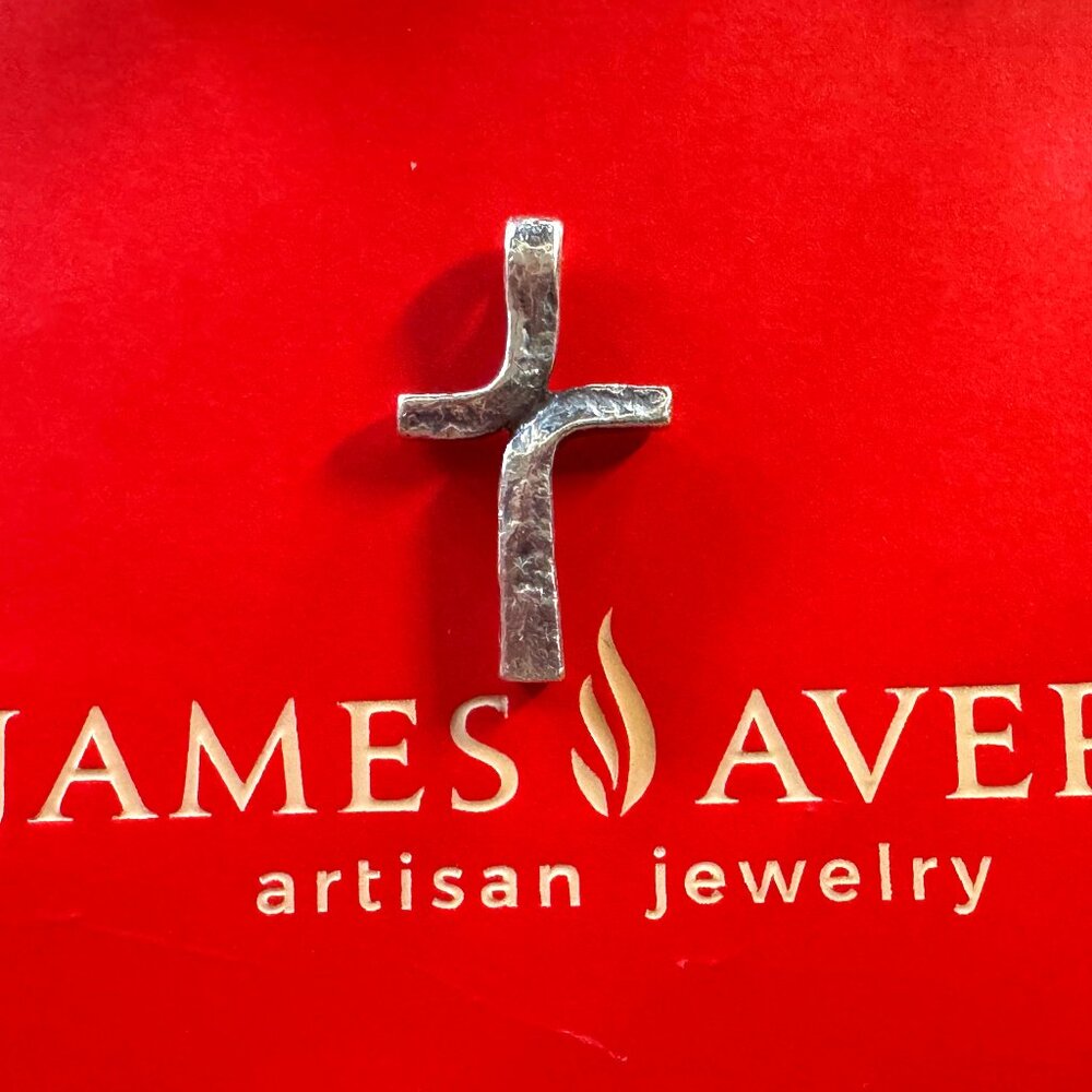 James Avery Rustic Cross Pendant